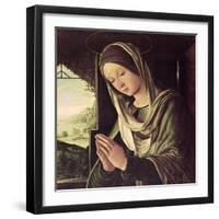 The Nativity, circa 1490-Lorenzo Costa-Framed Giclee Print