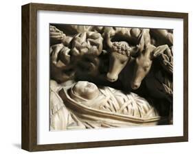 The Nativity, Detail from Pulpit-Nicola Pisano-Framed Giclee Print