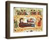 The Nativity, from a Gospel-null-Framed Giclee Print