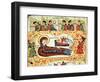 The Nativity, from a Gospel-null-Framed Giclee Print