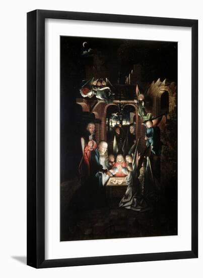 The Nativity of Christ (The Holy Night), Early 16th Century-Jan Joest-Framed Giclee Print