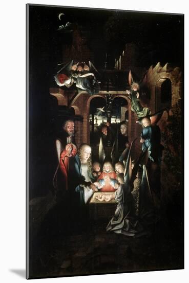 The Nativity of Christ (The Holy Night), Early 16th Century-Jan Joest-Mounted Giclee Print