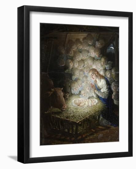 The Nativity of Christ (The Holy Night)-Vladimir Lukich Borovikovsky-Framed Giclee Print