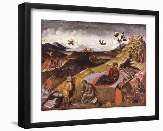 The Nativity of Christ-null-Framed Giclee Print