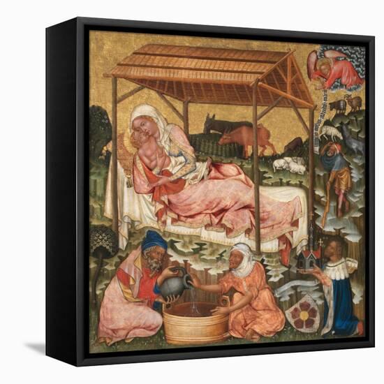 The Nativity of Christ-null-Framed Stretched Canvas