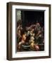 The Nativity of John the Baptist, 16th Century-Giovanni Battista Naldini-Framed Giclee Print