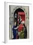 The Nativity of John the Baptist (The Altar of St. John, Left Panel), Ca 1455-Rogier van der Weyden-Framed Giclee Print