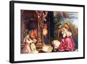 The Nativity of the Antonins of Isenheim, C1490-1528-Matthias Gruenewald-Framed Giclee Print