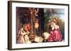 The Nativity of the Antonins of Isenheim, C1490-1528-Matthias Gruenewald-Framed Giclee Print