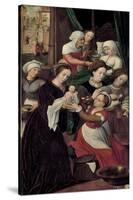The Nativity of the Virgin Mary-Ambrosius Benson-Stretched Canvas