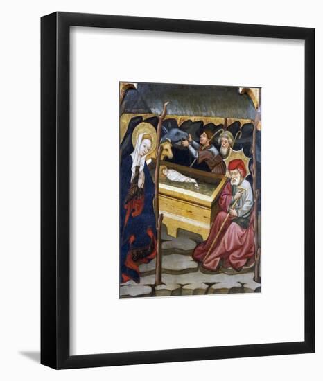 The Nativity, Painted by the Master of Glorieta-null-Framed Giclee Print