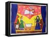 The Nativity Play-Cathy Baxter-Framed Stretched Canvas