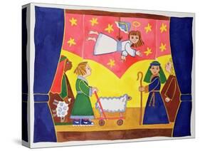 The Nativity Play-Cathy Baxter-Stretched Canvas