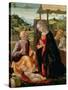 The Nativity (Post Cleaning)-Domenico Ghirlandaio-Stretched Canvas