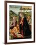 The Nativity (Post Cleaning)-Domenico Ghirlandaio-Framed Giclee Print