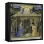 The Nativity, Story of the Life of Christ-Fra Angelico-Framed Stretched Canvas