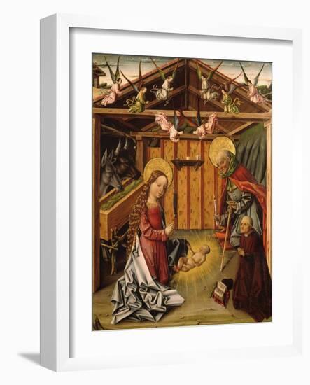 The Nativity (Triptyc), 1467-1500-García del Barco-Framed Giclee Print