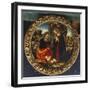 The Nativity, with Mary and Joseph on the Way to Bethlehem, the Annunciation to the Shepherds and…-The Master of Marradi-Framed Giclee Print