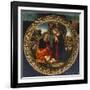 The Nativity, with Mary and Joseph on the Way to Bethlehem, the Annunciation to the Shepherds and…-The Master of Marradi-Framed Giclee Print