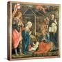 The Nativity with Ss. Michael and Dominic, 1470-Fra Filippo Lippi-Stretched Canvas