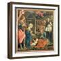 The Nativity with Ss. Michael and Dominic, 1470-Fra Filippo Lippi-Framed Giclee Print