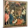 The Nativity with Ss. Michael and Dominic, 1470-Fra Filippo Lippi-Mounted Giclee Print