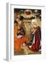 The Nativity, with the Annunciation to the Shepherds in the Distance-Benvenuto Di Giovanni-Framed Giclee Print