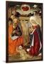 The Nativity, with the Annunciation to the Shepherds in the Distance-Benvenuto Di Giovanni-Framed Giclee Print