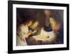 The Nativity-Gerrit van Honthorst-Framed Art Print