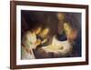 The Nativity-Gerrit van Honthorst-Framed Art Print