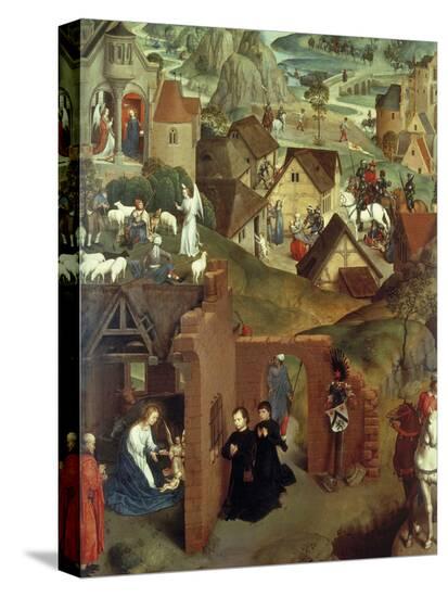 The Nativity-Hans Memling-Stretched Canvas