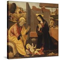 The Nativity-Fillippino Lippi-Stretched Canvas