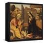 The Nativity-Fillippino Lippi-Framed Stretched Canvas