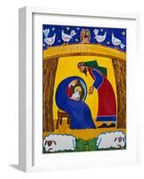 The Nativity-Cathy Baxter-Framed Giclee Print