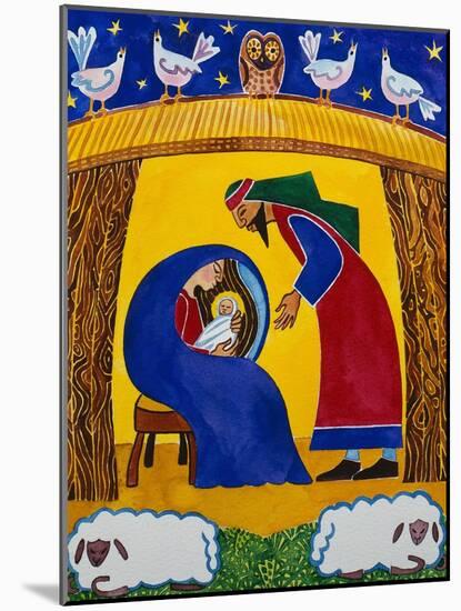 The Nativity-Cathy Baxter-Mounted Giclee Print