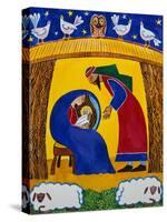 The Nativity-Cathy Baxter-Stretched Canvas