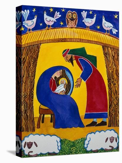 The Nativity-Cathy Baxter-Stretched Canvas