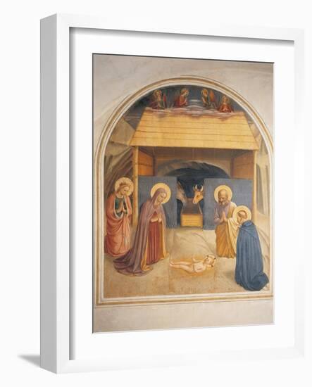 The Nativity-Fra Angelico-Framed Giclee Print