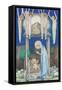 The Nativity-Edward Reginald Frampton-Framed Stretched Canvas