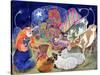 The Nativity-Lisa Graa Jensen-Stretched Canvas