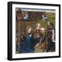 The Nativity-Jacques Daret-Framed Giclee Print