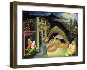 The Nativity-Giovanni di Paolo-Framed Giclee Print
