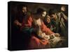 The Nativity-Antoine & Louis Le Nain-Stretched Canvas