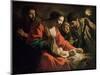 The Nativity-Antoine & Louis Le Nain-Mounted Giclee Print