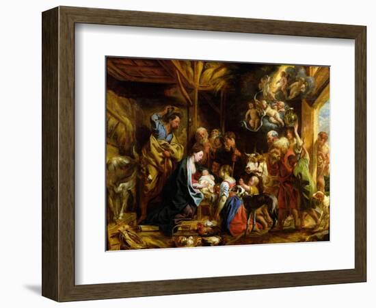 The Nativity-Jacob Jordaens-Framed Giclee Print