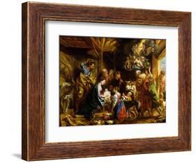 The Nativity-Jacob Jordaens-Framed Giclee Print