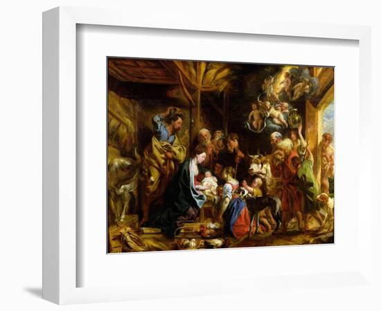 The Nativity-Jacob Jordaens-Framed Giclee Print