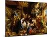 The Nativity-Jacob Jordaens-Mounted Giclee Print