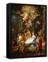 The Nativity-Frans Christoph Janneck-Framed Stretched Canvas