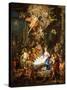 The Nativity-Frans Christoph Janneck-Stretched Canvas